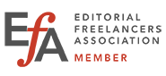 Visit me at Editorial Freelancers Association.